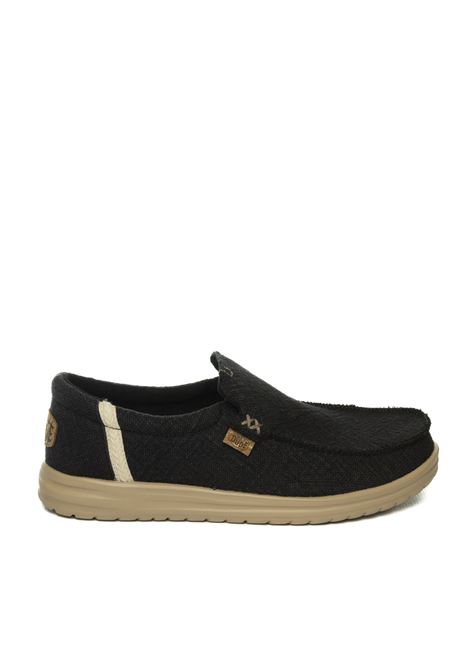 Black jute mikka slip on HEY DUDE | 43640MIKKA JUTE-0ND